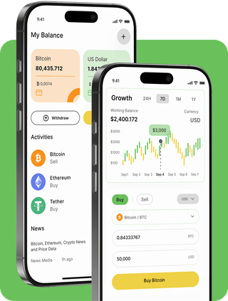 Virgin AI trading platform interface with real-time market data